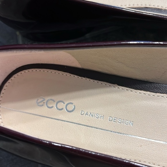 Ecco Anine Ballerina Purple Shoes Size 37. (US-6.5) - Picture 5 of 8